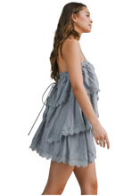 Load image into Gallery viewer, LACE TRIM TIERED MINI
