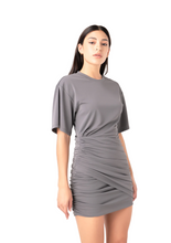 Load image into Gallery viewer, RUCHED MINI DRESS
