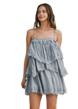 Load image into Gallery viewer, LACE TRIM TIERED MINI
