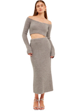 Load image into Gallery viewer, MIA SWEATER SKIRT
