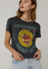 Load image into Gallery viewer, JOAN JETT CHERRY BOMB SHRUNKEN TEE
