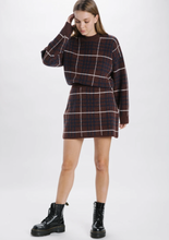 Load image into Gallery viewer, PLAID KNIT SKIRT
