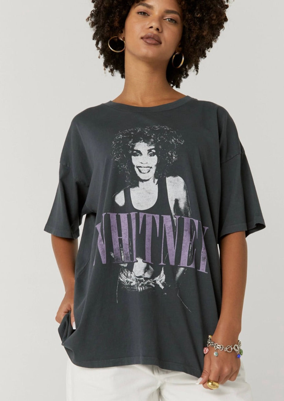 WHITNEY HOUSTON FOR THE LOVE OF YOU MERCH TEE