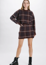 Load image into Gallery viewer, PLAID KNIT SWEATER
